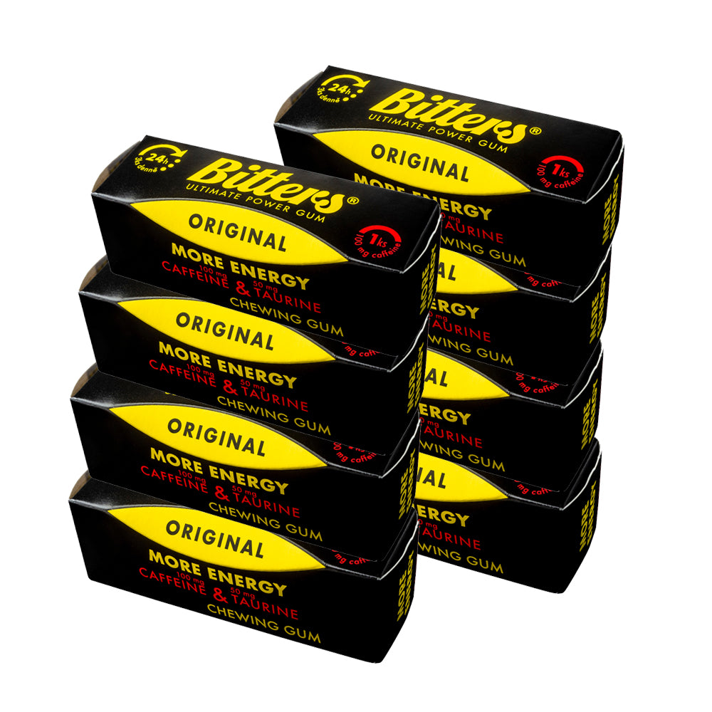 Caffeine Gum 8x Pack - Instant Energy Boost!